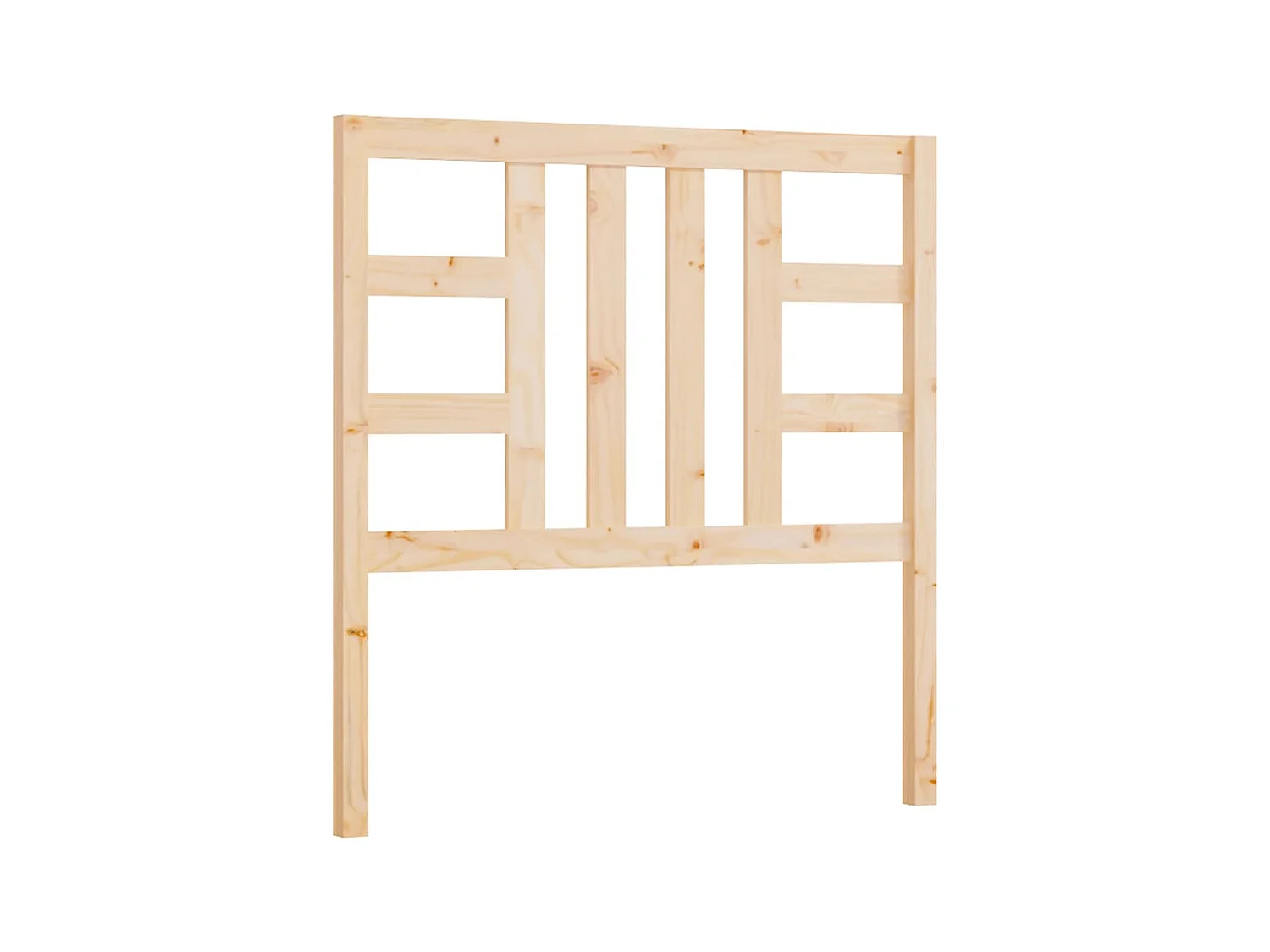 Tête de lit 81x4x100 cm Bois massif de pin POI73568 BonneVie Meuble
