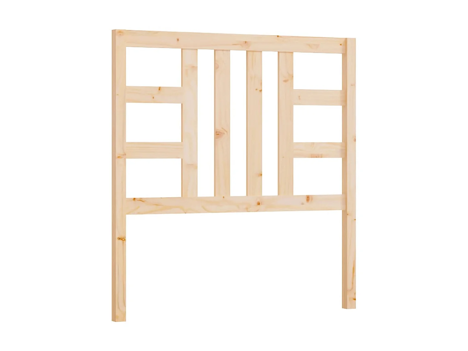 Tête de lit 81x4x100 cm Bois massif de pin POI73568 BonneVie Meuble