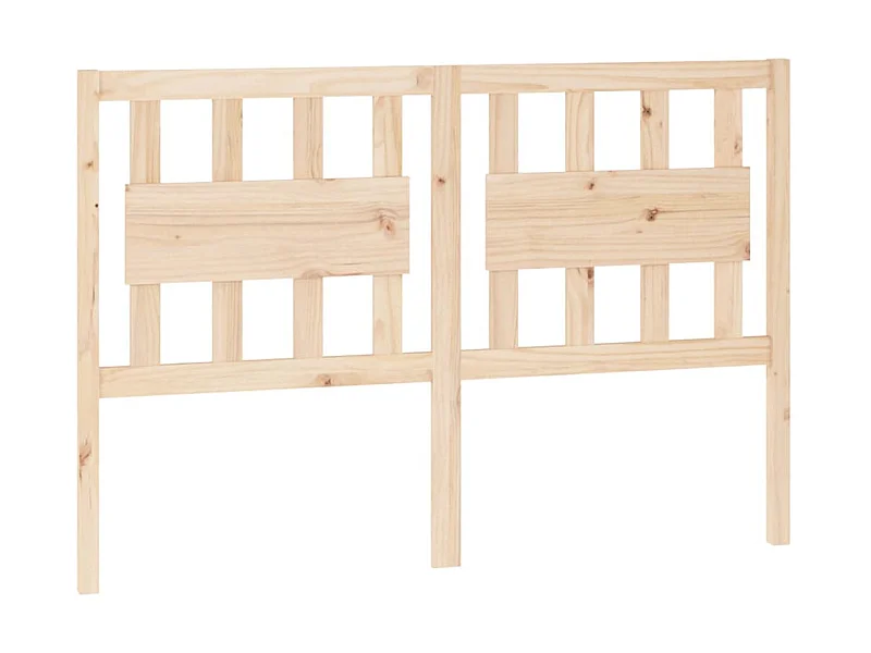 Testiera | Testata del letto per Letto 140,5x4x100 cm Legno Massello di Pino