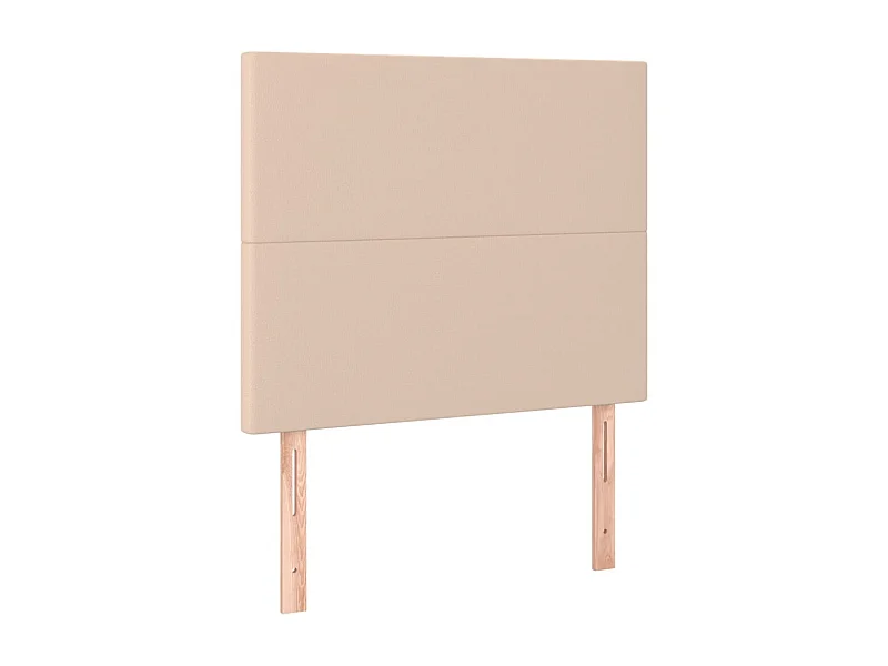 2er-set-Kopfteil,Bettkopfteile Cappuccino-Braun 90x5x78/88 cm Kunstleder -gkd83355