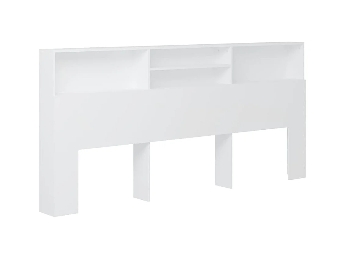 Testiera | Testata del letto con Contenitore Bianco 220x19x103,5 cm