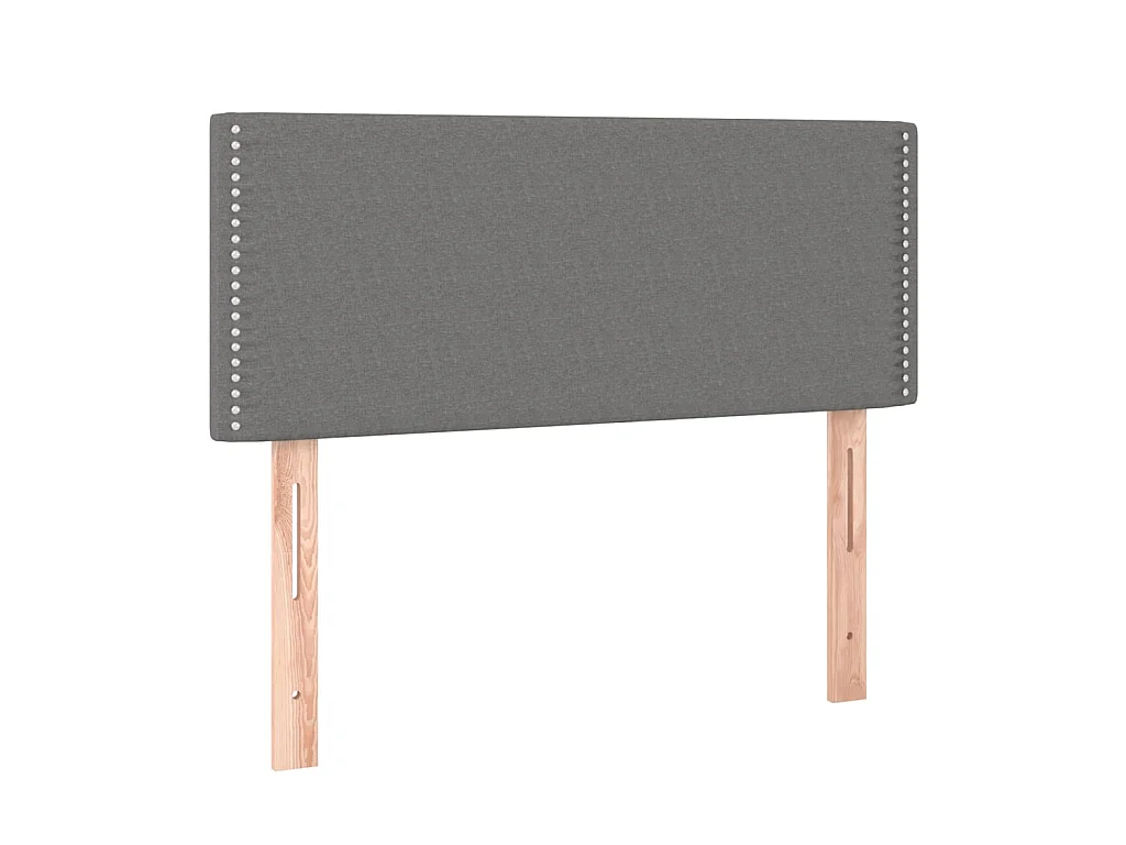 Tête de lit Gris foncé 80x5x78/88 cm Tissu POI78324 BonneVie Meuble