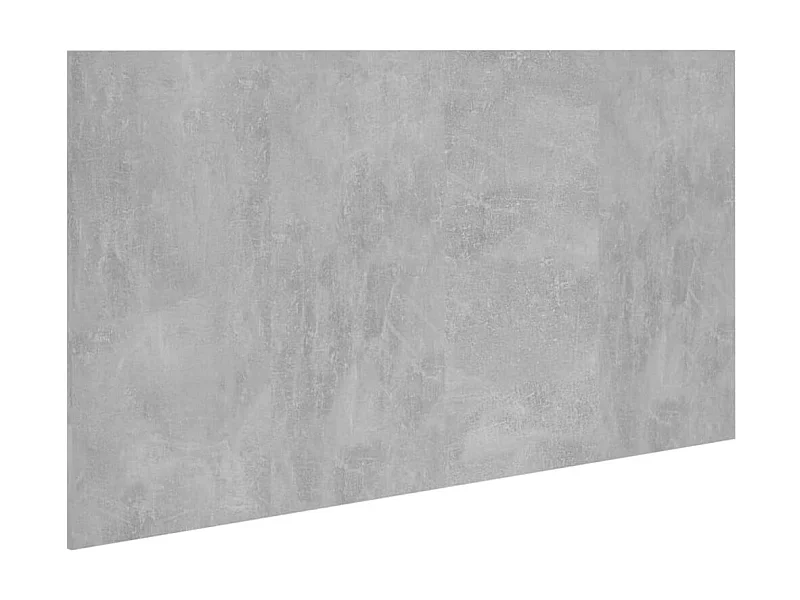 Cabeceira cama 160x1,5x80 cm derivados madeira cimento cinzento PT197220
