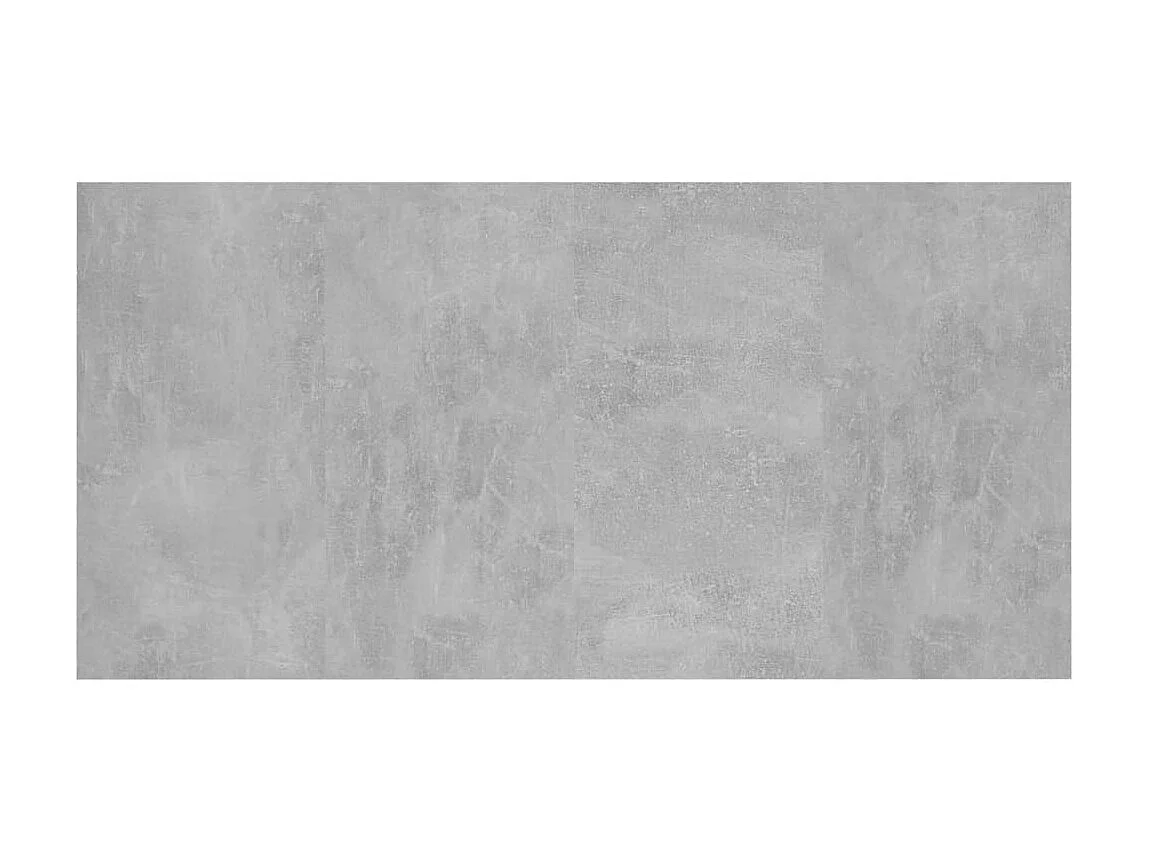 Cabeceira cama 160x1,5x80 cm derivados madeira cimento cinzento PT197220