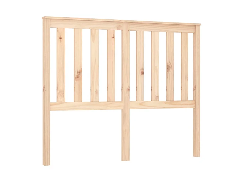 Tête de lit 141x6x101 cm Bois massif de pin POI39985 BonneVie Meuble