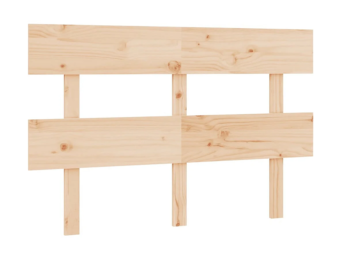 Tête de lit 184x3x81 cm Bois massif de pin POI11349 BonneVie Meuble