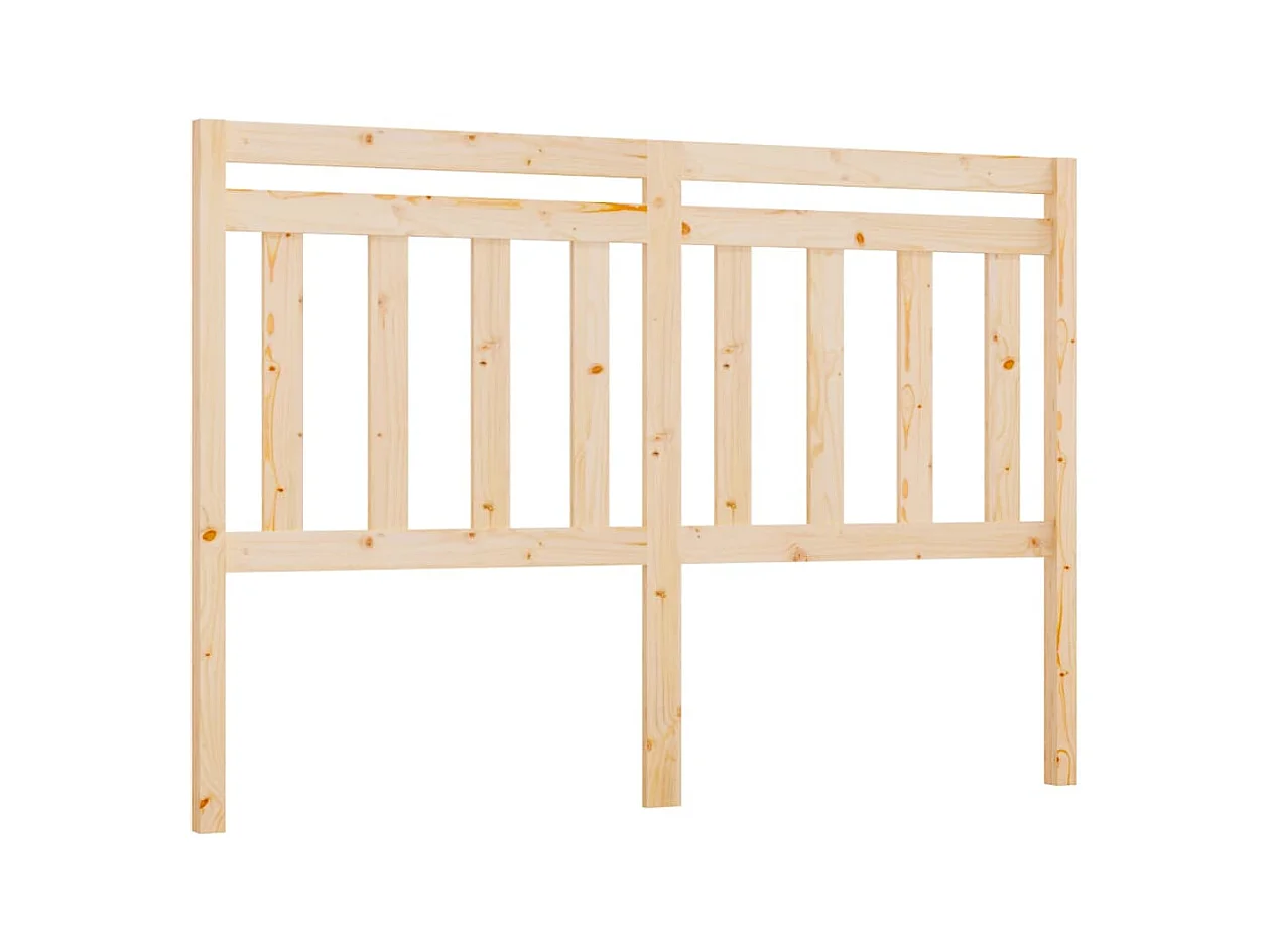Testiera | Testata del letto per Letto 126x4x100 cm in Legno Massello di Pino