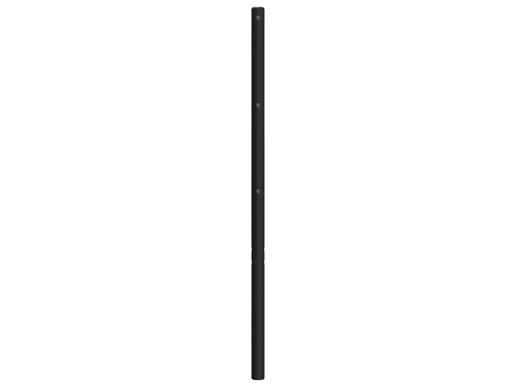 Tête de lit métal noir 200 cm POI59162 BonneVie Meuble
