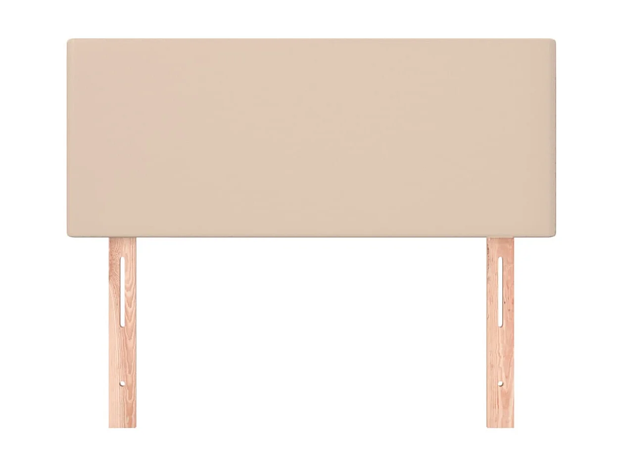 Hoofdbord 100x5x78/88 cm kunstleer cappuccinokleurig NL300601