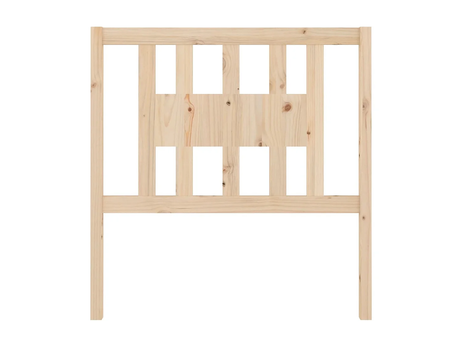 Tête de lit 96x4x100 cm Bois massif de pin POI28538 BonneVie Meuble