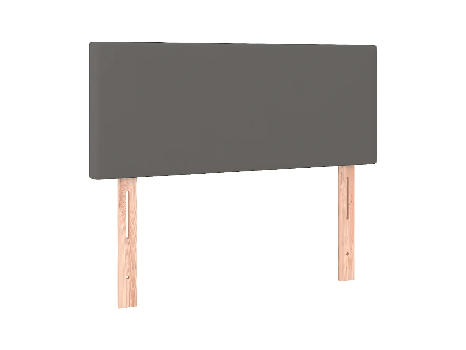 Tête de lit Gris 90x5x78/88 cm Similicuir POI55165 BonneVie Meuble