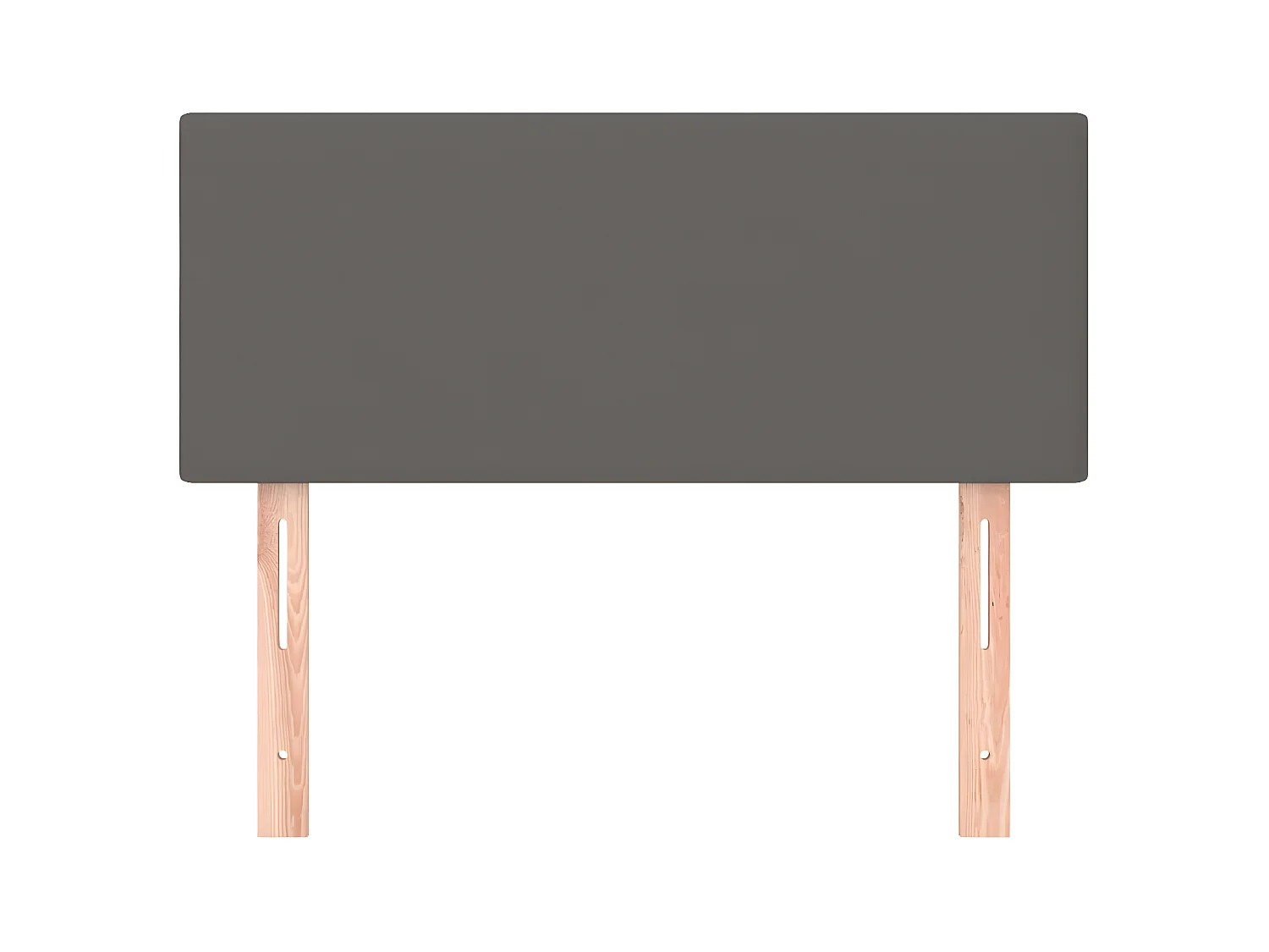 Kopfteil,Bettkopfteil Grau 90x5x78/88 cm Kunstleder -gkd425947