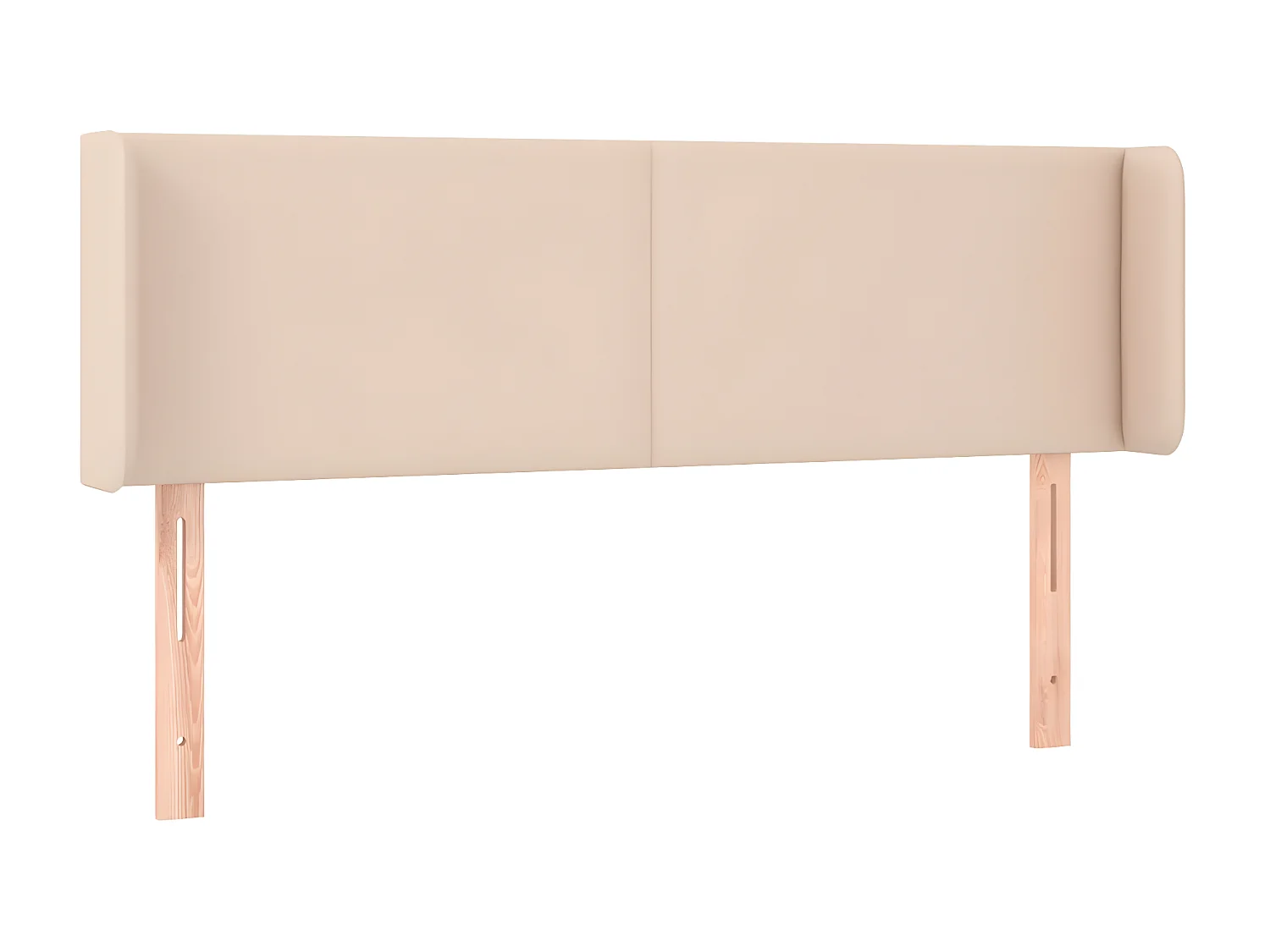 Tête de lit avec oreilles Cappuccino 147x16x78/88 cm Similicuir POI88862 BonneVie Meuble