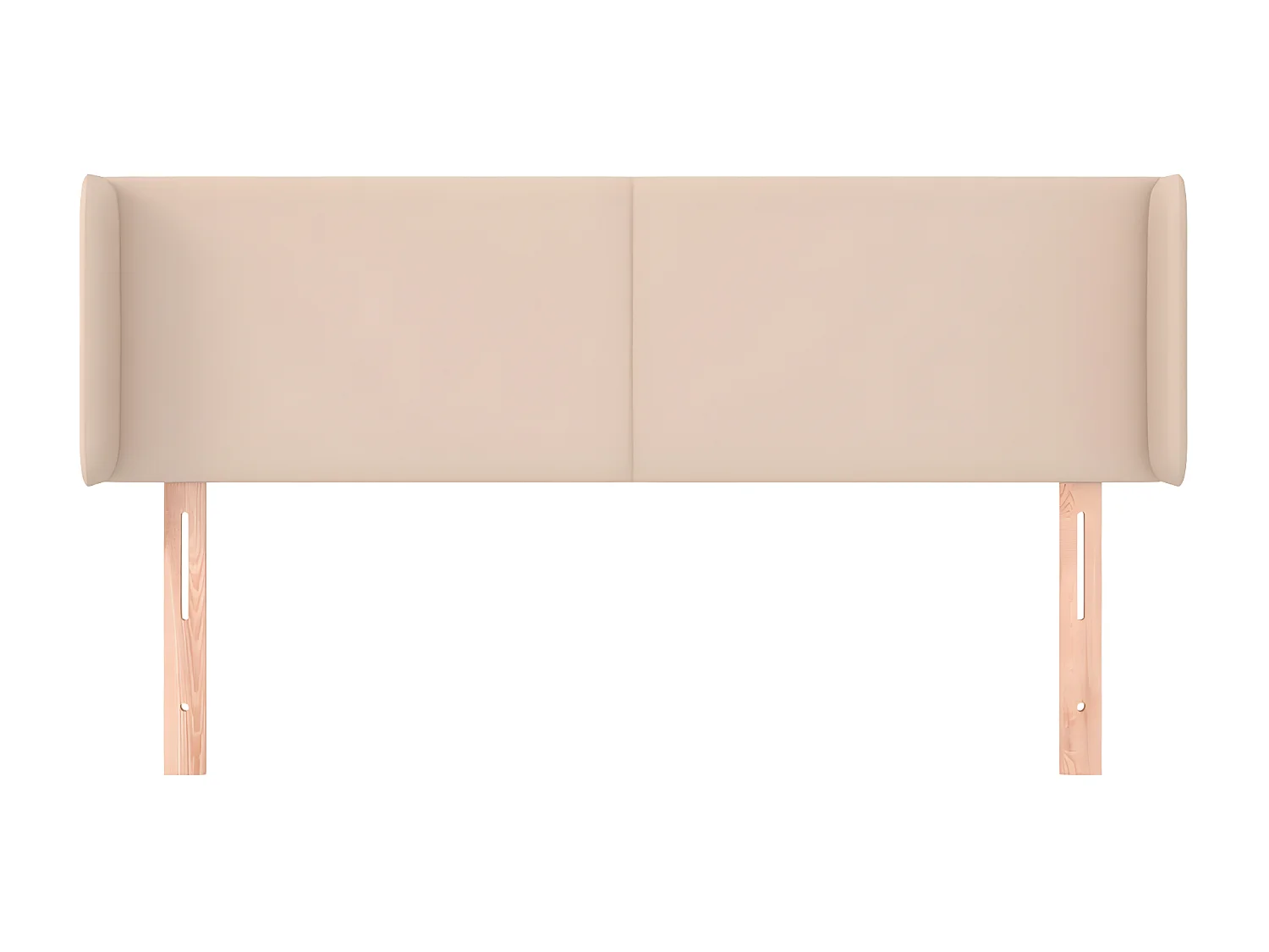 Tête de lit avec oreilles Cappuccino 147x16x78/88 cm Similicuir POI88862 BonneVie Meuble