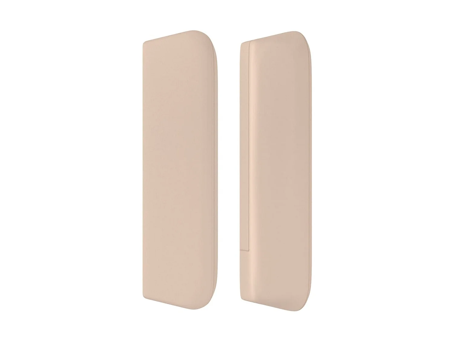 Tête de lit avec oreilles Cappuccino 147x16x78/88 cm Similicuir POI88862 BonneVie Meuble