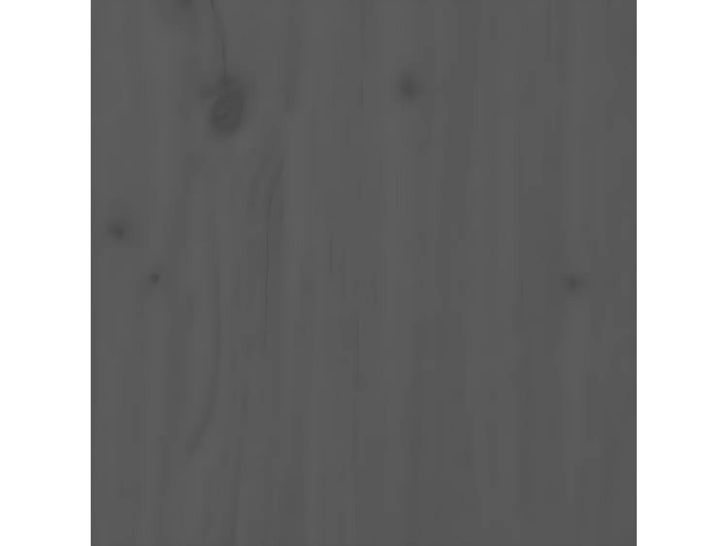 Tête de lit Gris 159,5x3x80,5 cm Bois massif de pin POI19334 BonneVie Meuble