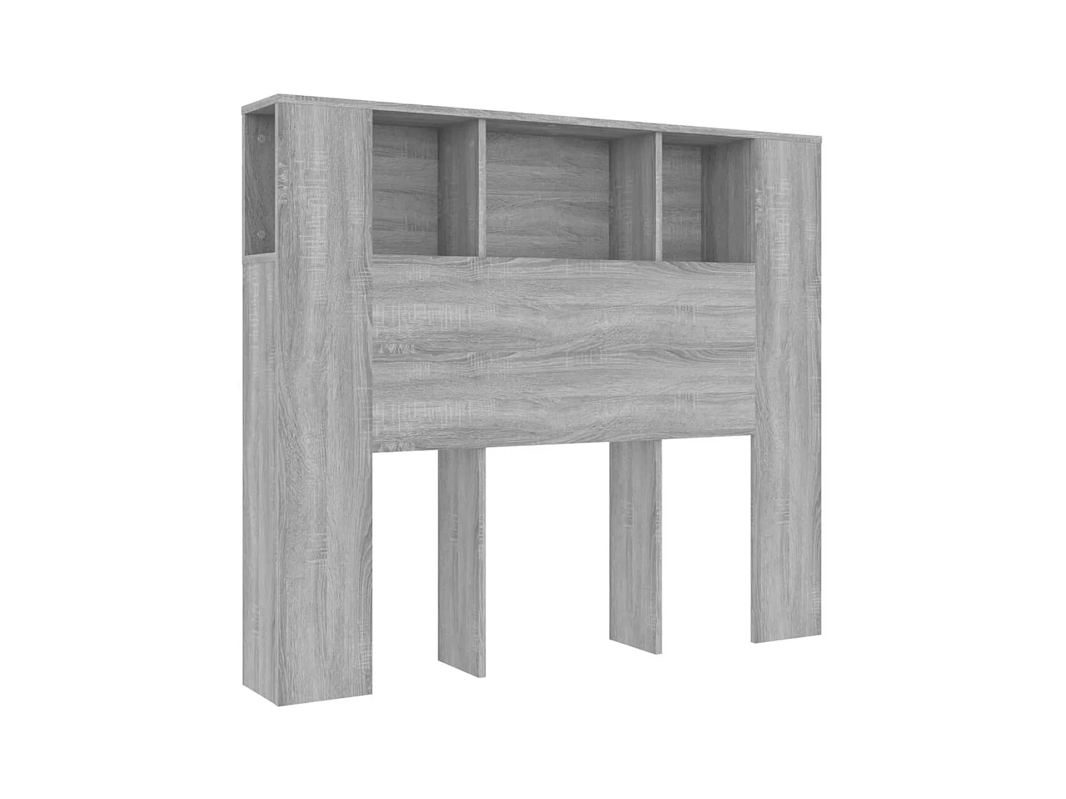 Mueble cabecero gris Sonoma 120x18,5x102,5 cm ES52145