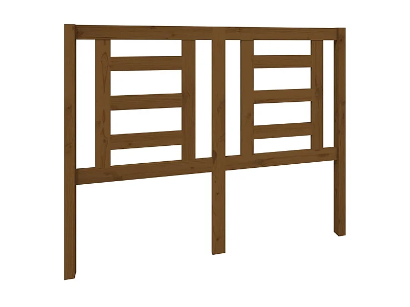 Testiera | Testata del letto per Letto ambra 126x4x100 cm in Legno Massello di Pino