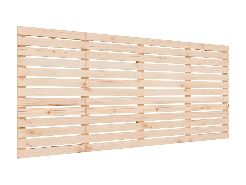 Testiera | Testata del letto da Parete 166x3x91,5 cm in Legno Massello di Pino