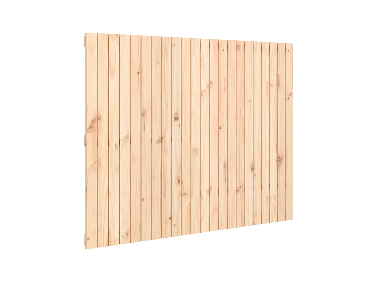 Tête de lit murale 140x3x110 cm Bois massif de pin LKC67309 BonneVie Meuble