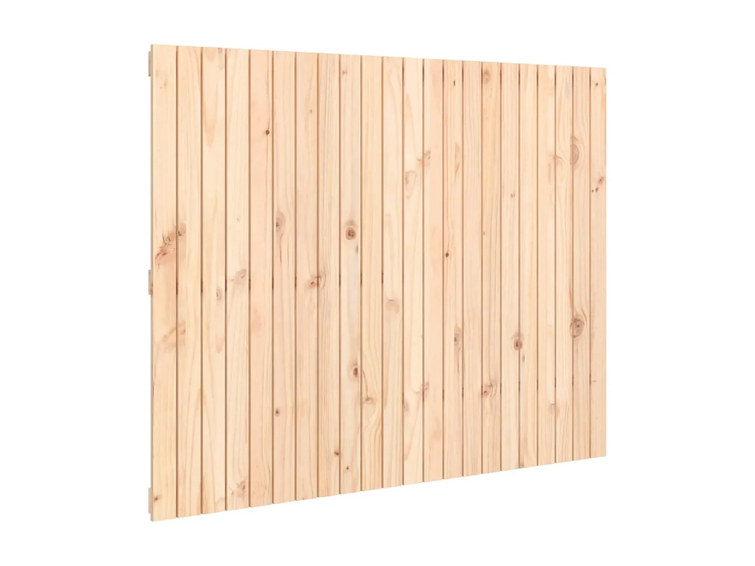 Tête de lit murale 140x3x110 cm Bois massif de pin LKC67309 BonneVie Meuble
