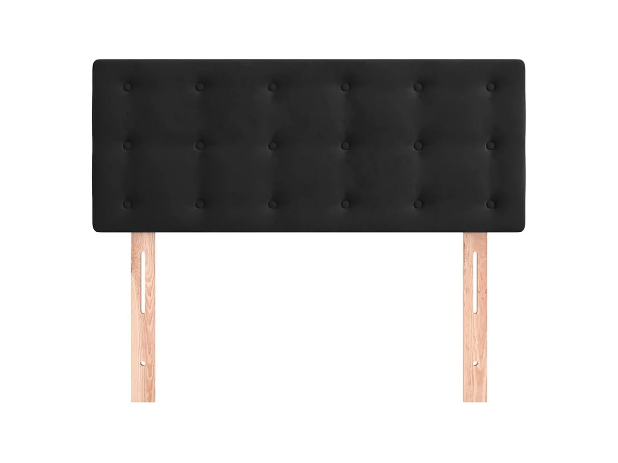 Kopfteil,Bettkopfteil Schwarz 90x5x78/88 cm Samt -gkd789743