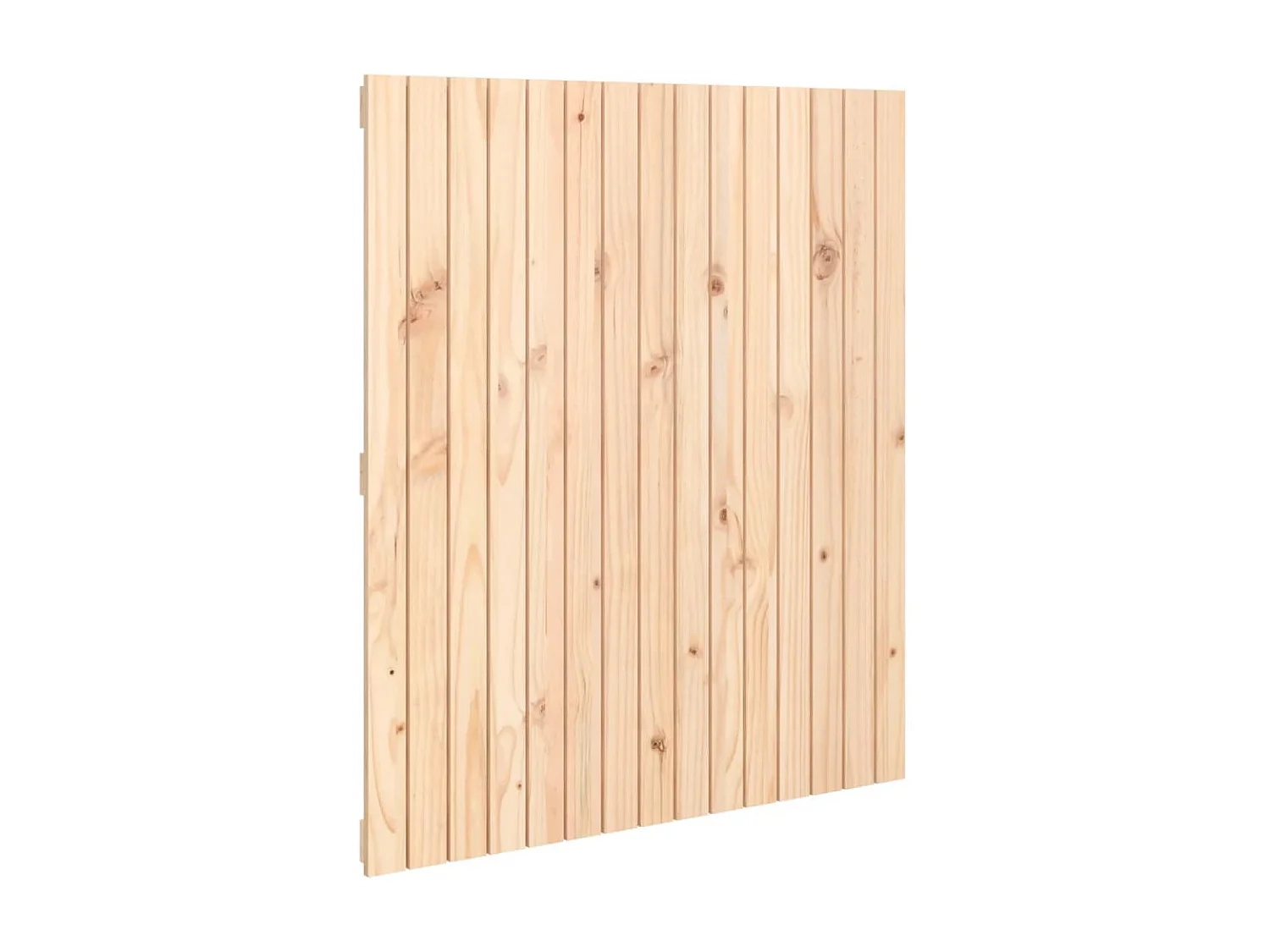Tête de lit murale 95,5x3x110 cm Bois massif de pin POI42329 BonneVie Meuble