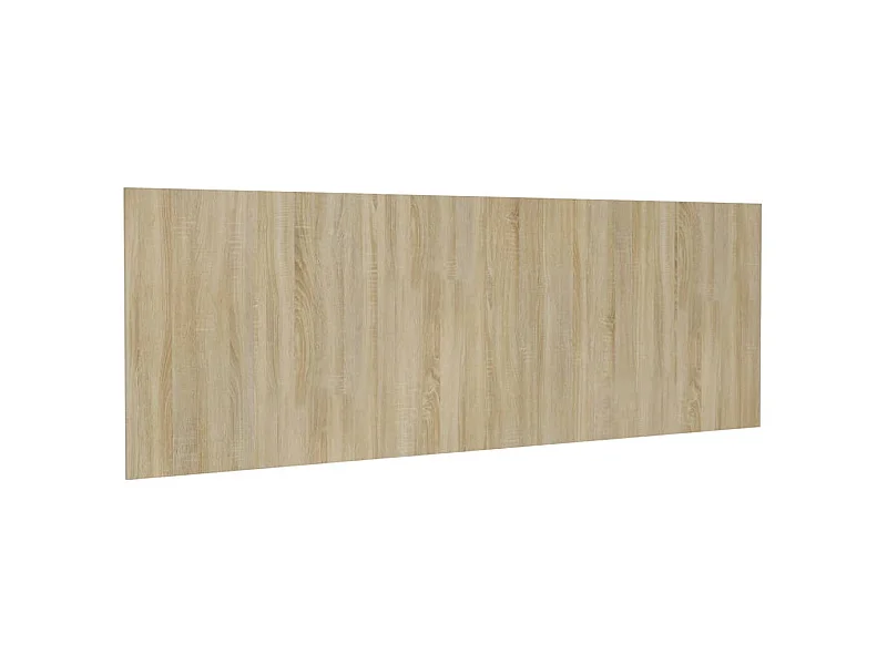 Cabecero pared madera contrachapada roble Sonoma 240x1,5x80cm ES66285