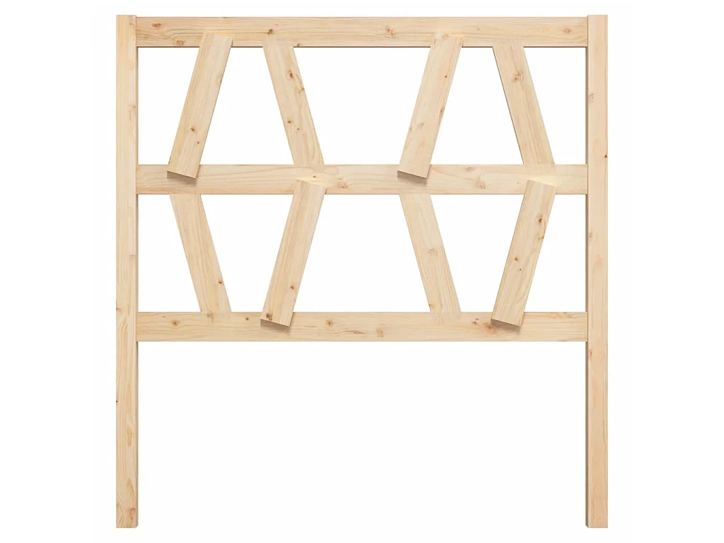 Cabeceira de cama 96x4x100 cm pinho maciço PT934406