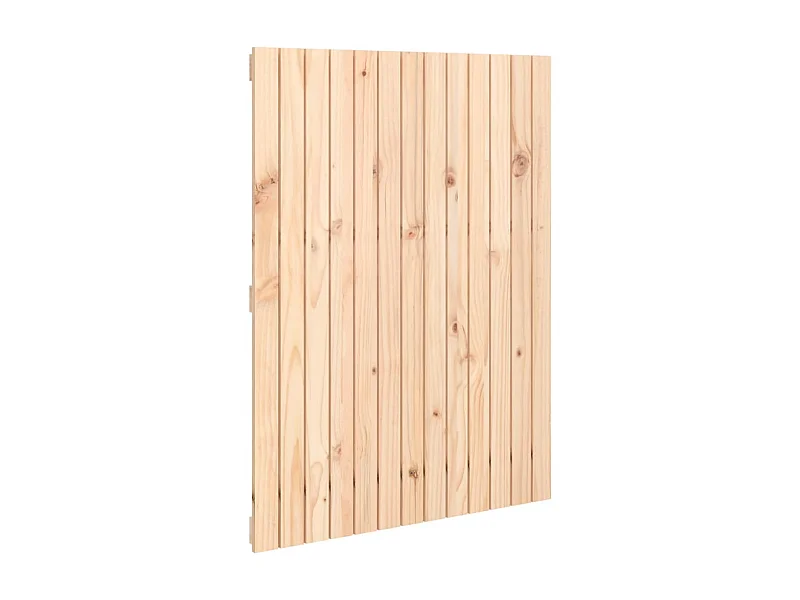 Wandhoofdbord 82,5x3x110 cm massief grenenhout NL554385