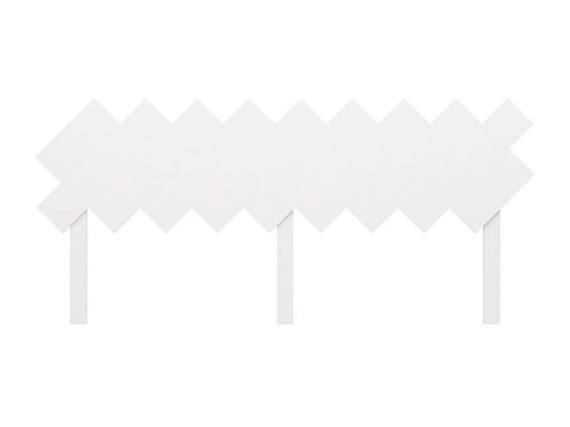 Tête de lit Blanc 178x3x80,5 cm Bois massif de pin POI95152 BonneVie Meuble