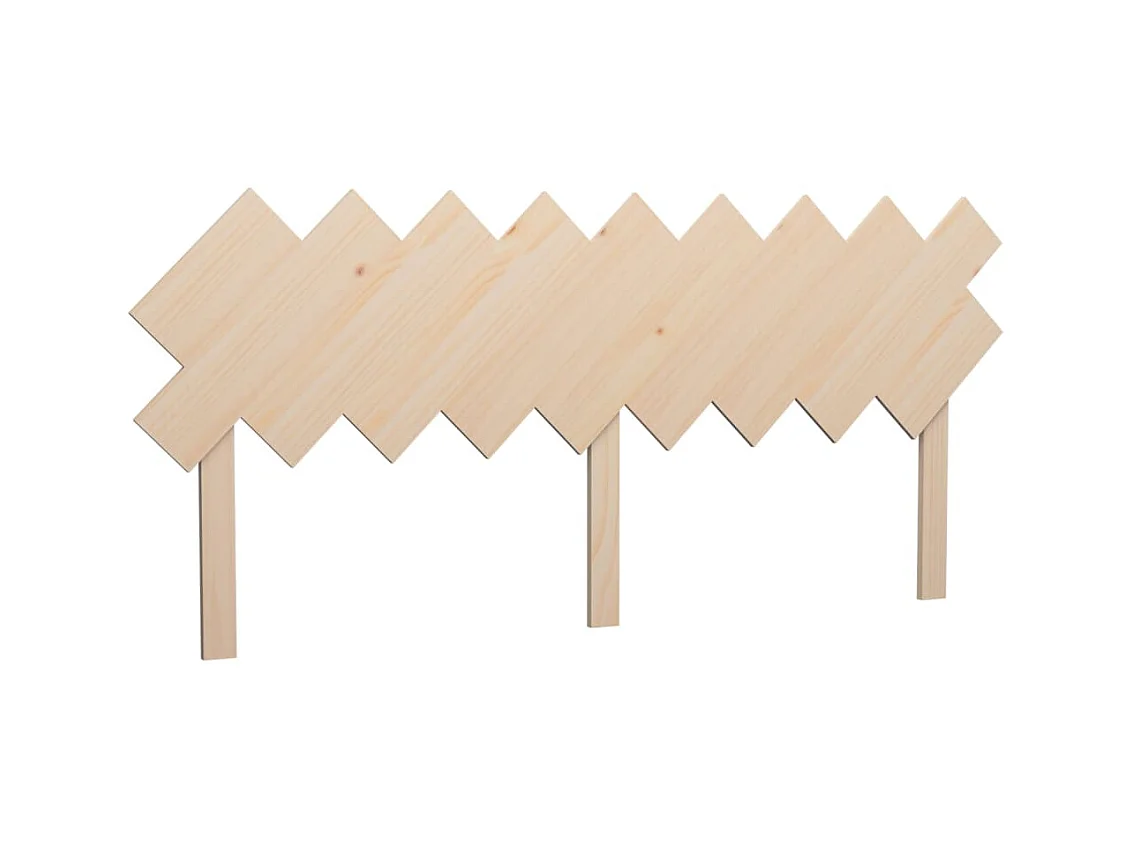 Testiera | Testata del letto per Letto 178x3x80,5 cm in Legno Massello di Pino
