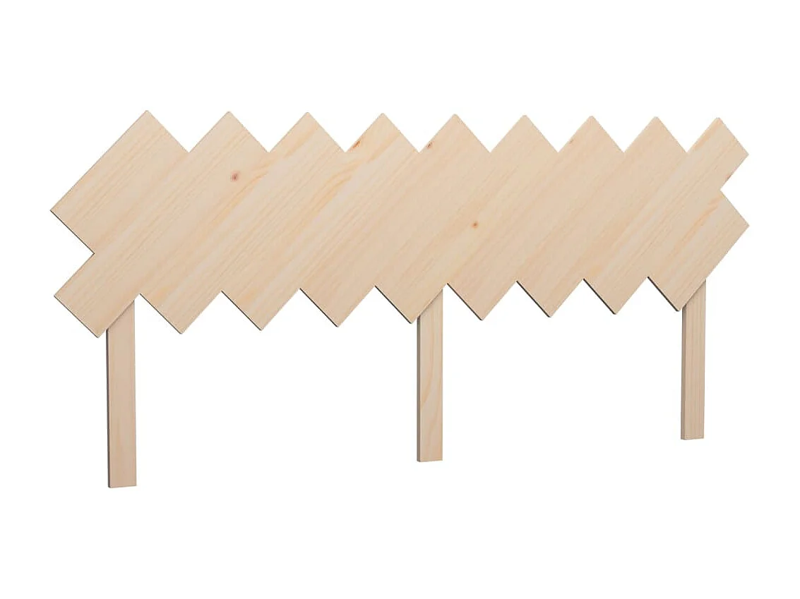 Tête de lit 178x3x80,5 cm Bois massif de pin POI25112 BonneVie Meuble