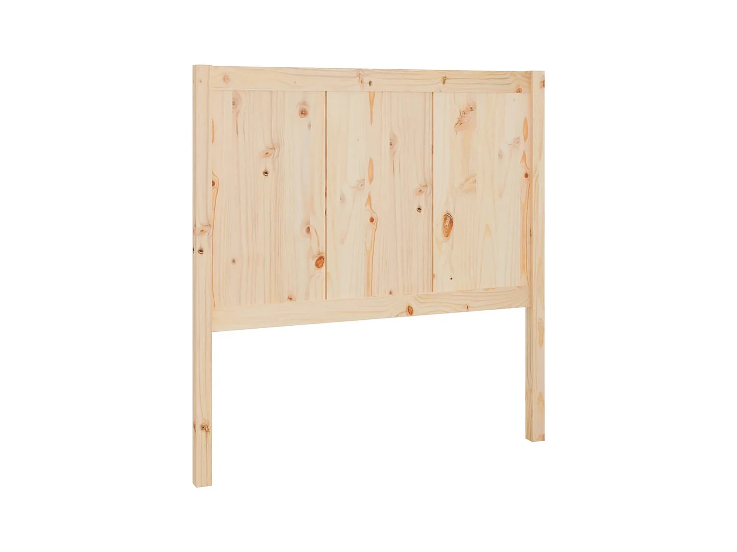 Tête de lit 105,5x4x100 cm Bois massif de pin POI16172 BonneVie Meuble