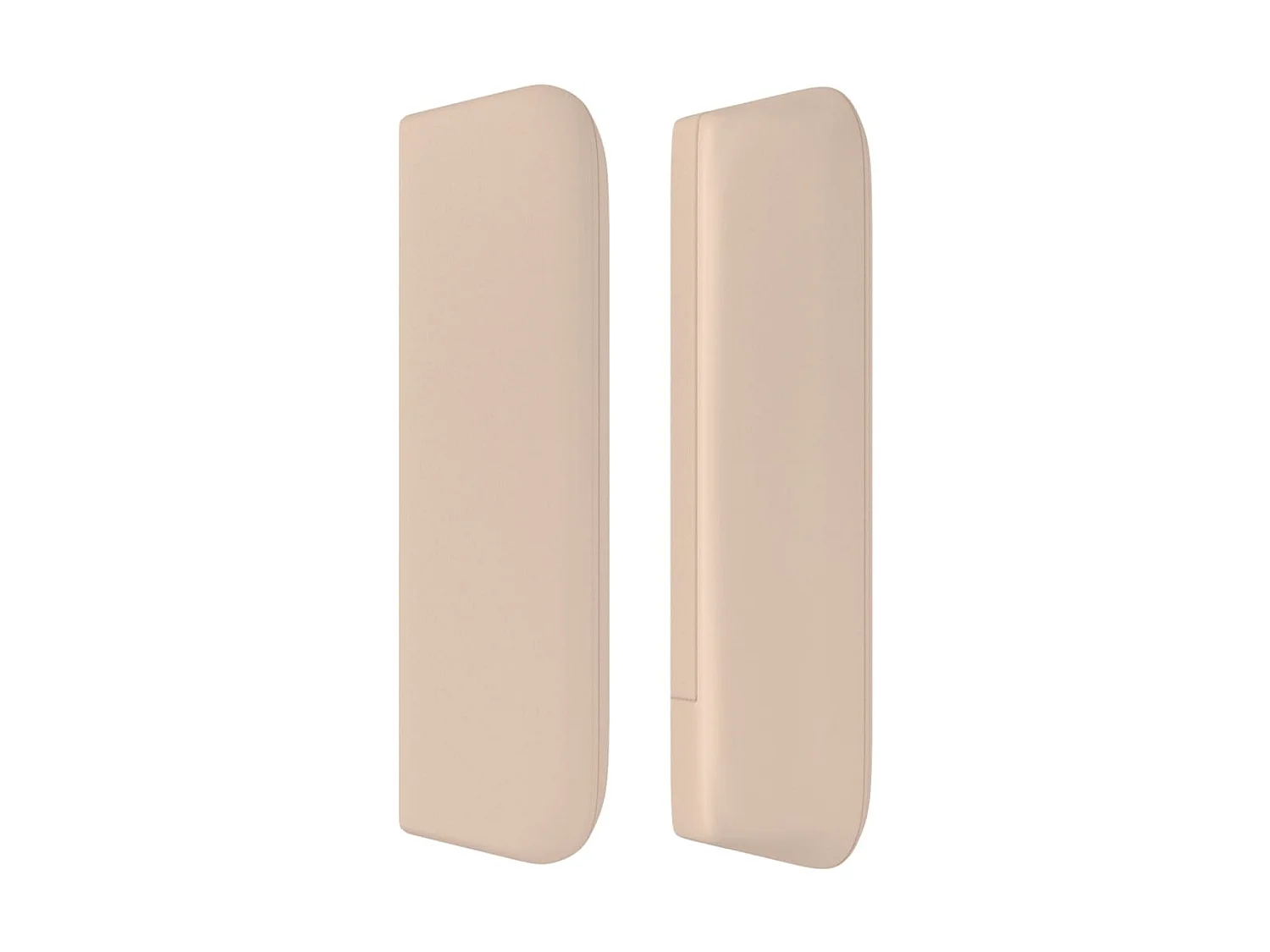 Tête de lit avec oreilles Cappuccino 103x16x78/88 cm Similicuir POI30512 BonneVie Meuble