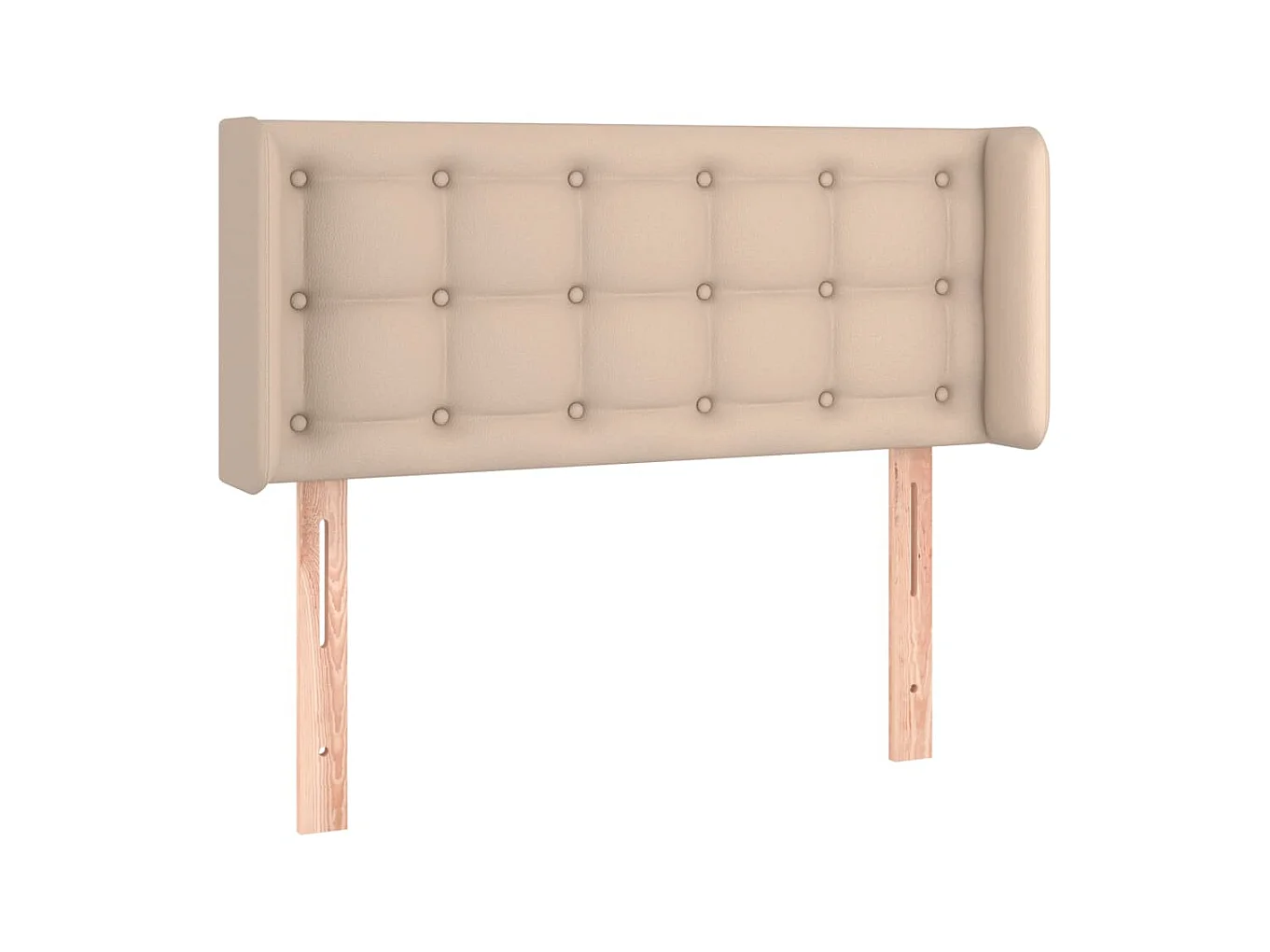 Tête de lit avec oreilles Cappuccino 103x16x78/88 cm Similicuir POI30512 BonneVie Meuble