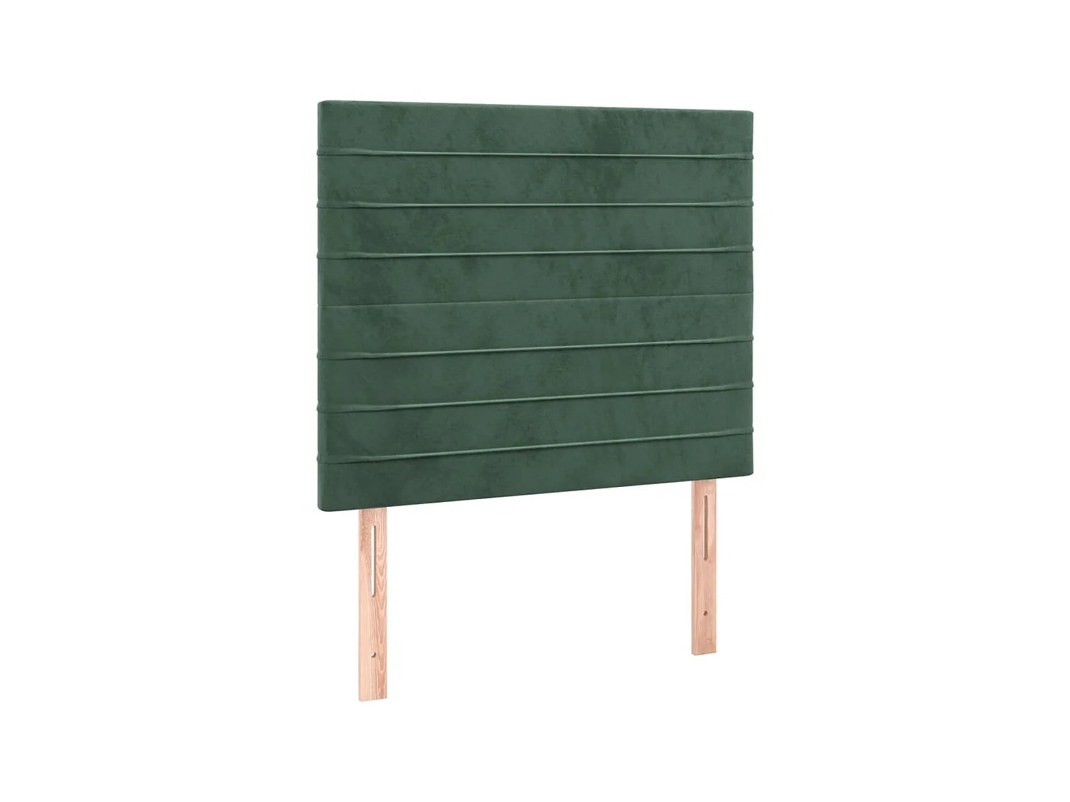 Testiere | Testate del letto 2 pz Verde Scuro 80x5x78/88 cm in Velluto