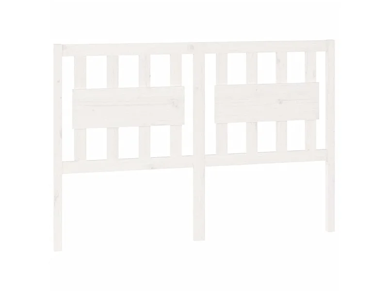 Testiera | Testata del letto per Letto Bianca 145,5x4x100 cm Legno Massello di Pino