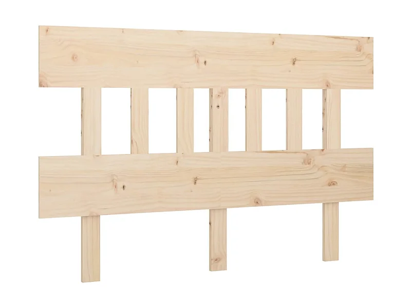 Tête de lit 203,5x3x81 cm Bois massif de pin POI32285 BonneVie Meuble
