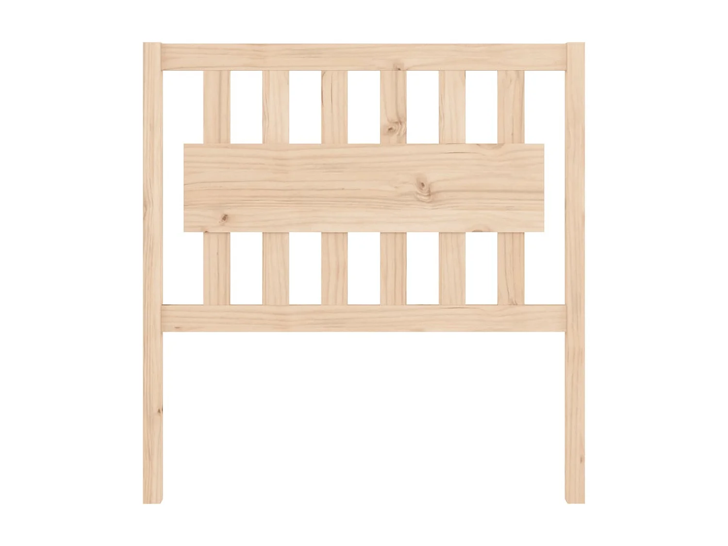 Tête de lit 95,5x4x100 cm Bois massif de pin POI73257 BonneVie Meuble