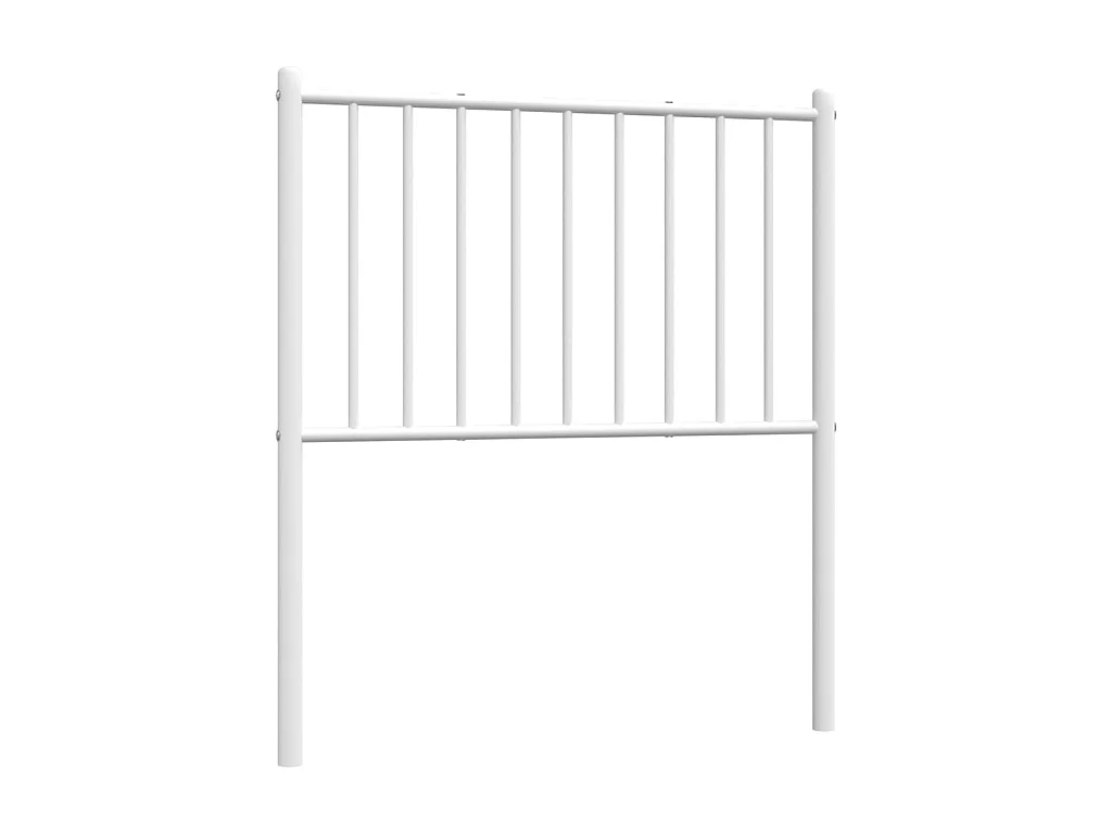 Testiera | Testata del letto in Metallo Bianco 80 cm