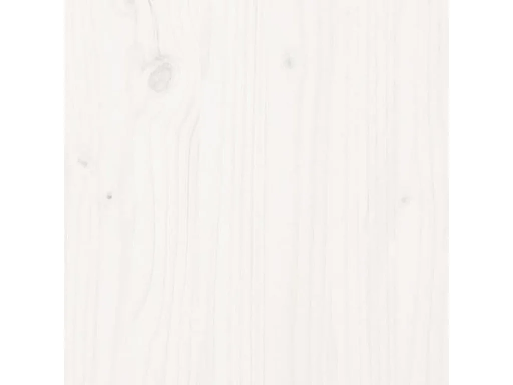 Cabecero de cama madera maciza de pino blanco 140,5x4x100 cm ES17866