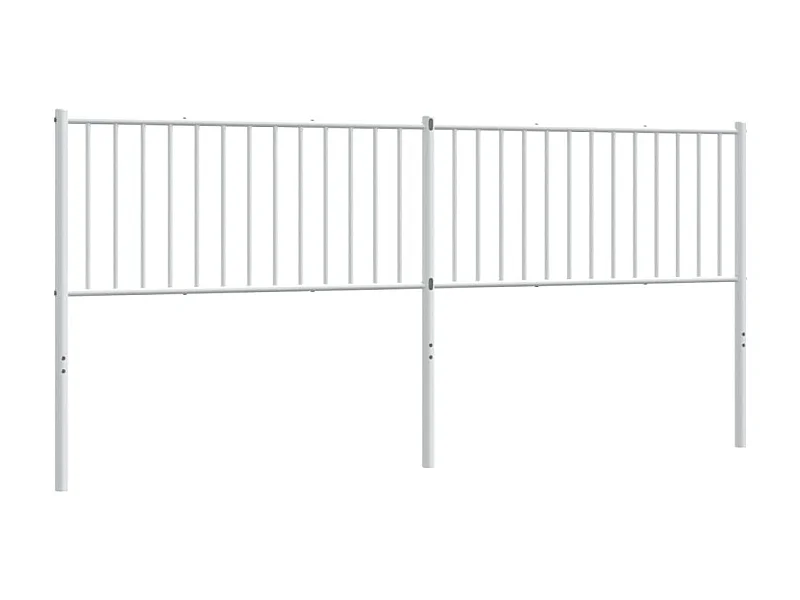 Testiera | Testata del letto in Metallo Bianco 200 cm