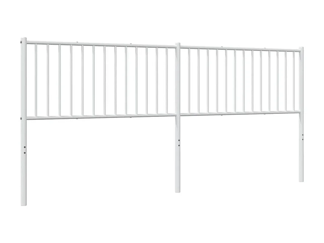 Testiera | Testata del letto in Metallo Bianco 200 cm