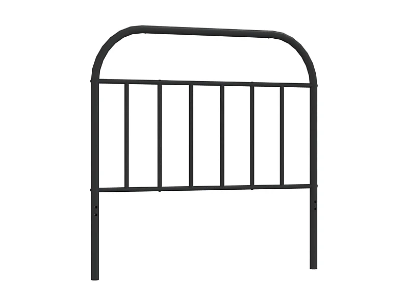 Cabecero de metal negro 107 cm ES58846