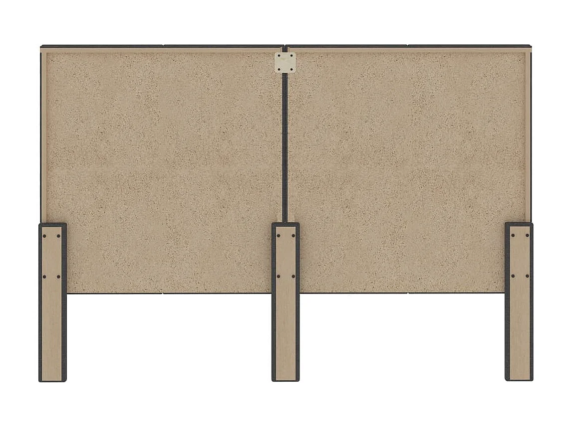 Tête de lit Gris foncé Tissu 180x200 cm  POI72864 BonneVie Meuble