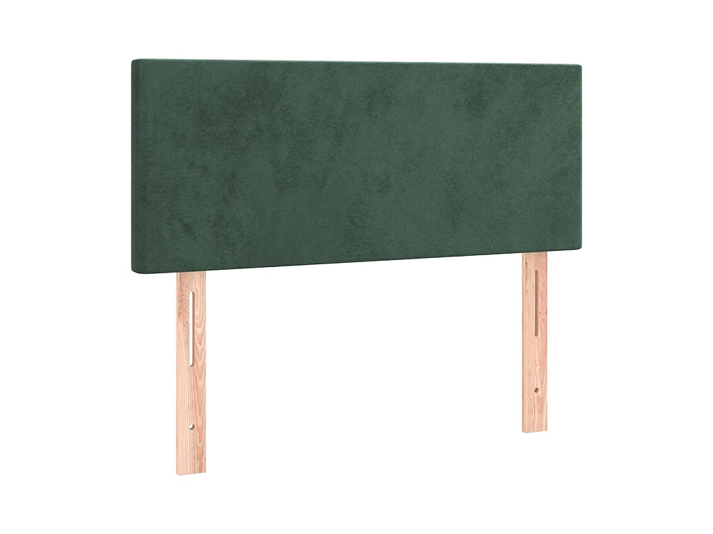 Testiera | Testata del letto Verde scuro 90x5x78/88 cm in Velluto