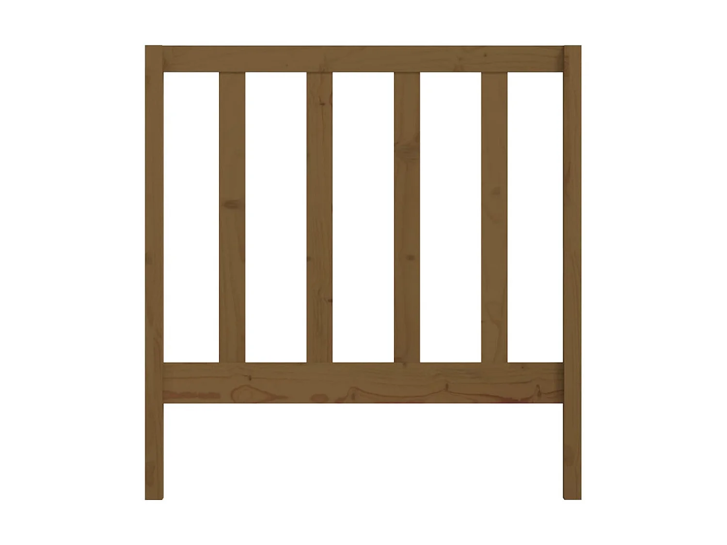 Testiera | Testata del letto per Letto ambra 81x4x100 cm in Legno Massello di Pino