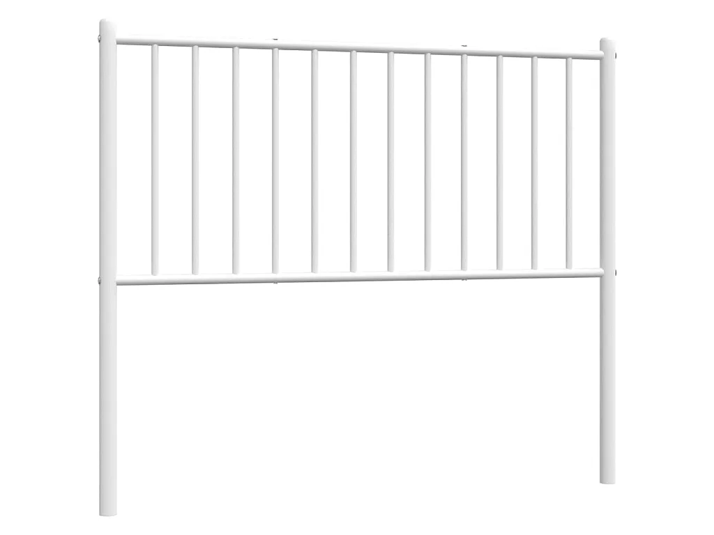 Hoofdbord metaal wit 100 cm NL934845