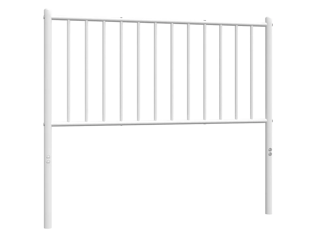 Hoofdbord metaal wit 100 cm NL934845